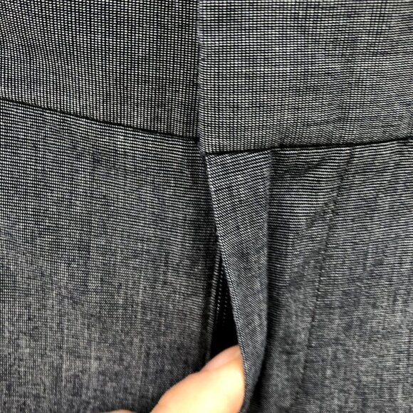 Banana Republic Martin Fit Dress Pants Womens 6 Gray Mid Rise Straight Stretch - Picture 5 of 10